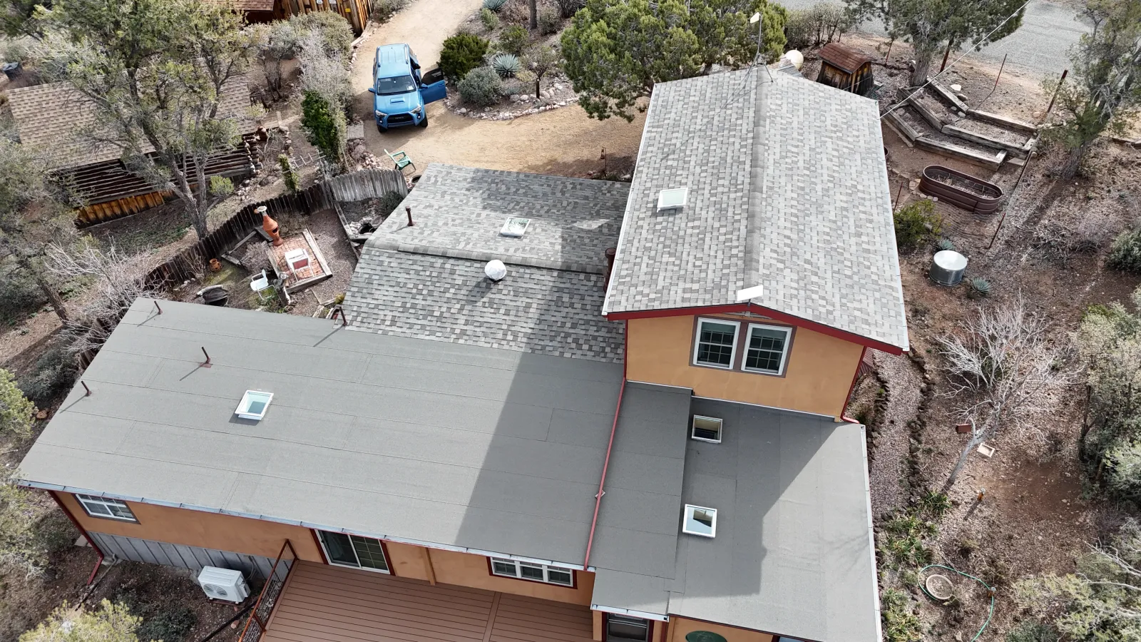 Grand Canyon Roofing project in the Prescott Tri-City area