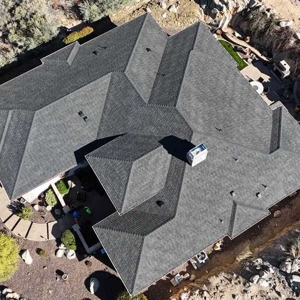 Completed roof replacement in Prescott AZ